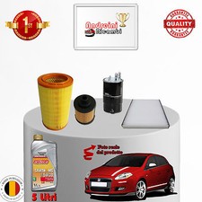KIT TAGLIANDO 4 FILTRI E OLIO FIAT BRAVO II 1.6 MJT 88KW 120CV 2011 ->
