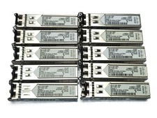 10 x Modulo ricetrasmettitore SFP originale Cisco 30-1301-02 GLC-SX-MM 1000BASE-SX 1GB