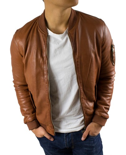 Giacca pelle uomo - da,