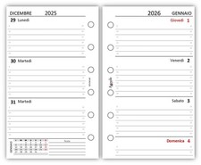 Ricambio agenda organizer