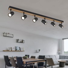 Lampada Wood Plafoniera Luce