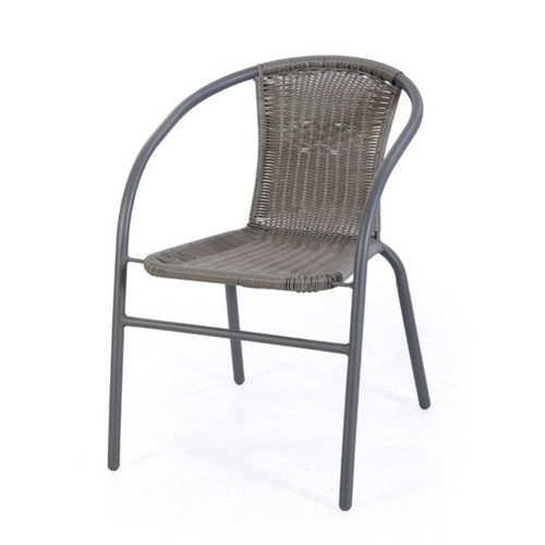 Sedia con braccioli - , rattan