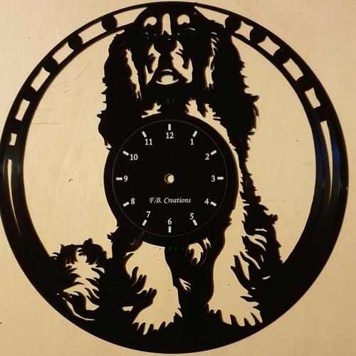 Orologio vinile cane - orologio,