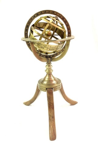 Mappamondo sfera armillare - a,