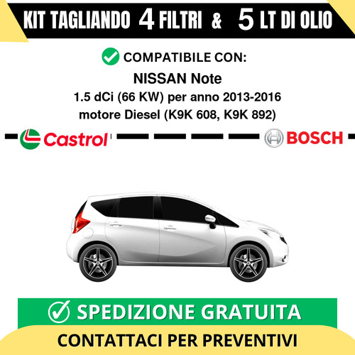 Tagliando filtri bosch 5 - bosch,