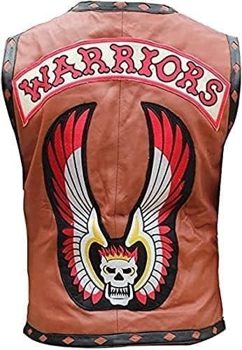 Gilet uomo guerrieri pelle - gilet,