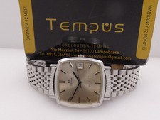 OMEGA GENÈVE AUTOMATIC DATE 162.0052 '1973 ACCIAIO CALIBRO OMEGA 1020 OROLOGIO