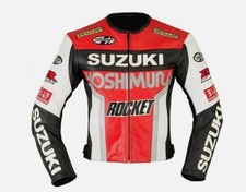 Suzuki GSXR Giacca Moto Pelle