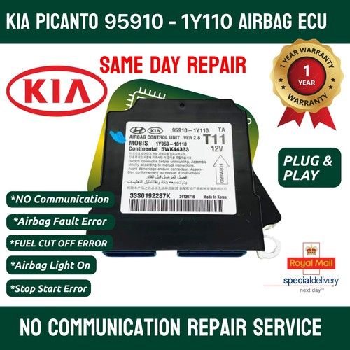 Centralina airbag kia picanto - airbag,