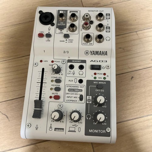 Yamaha ag03mk2 mixer live - ag03mk2,