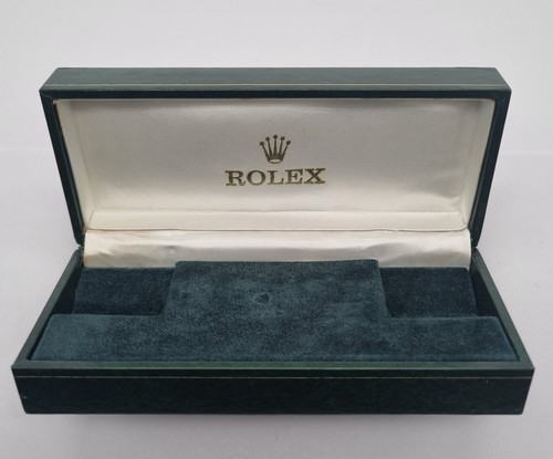 Rolex vintage leather - leather, green
