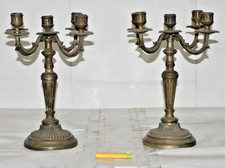 Coppia portacandele candelabri