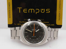 OROLOGIO OMEGA CHRONOSTOP DRIVER'S 145.010 BRACCIALE ACCIAIO ANNO 1967 MANUALE 