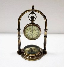 Antico orologio da tavolo a