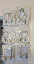 Cheap Silver Metal Earrings -