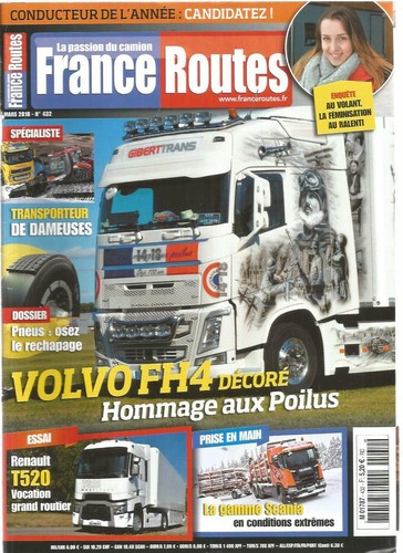 France routes 432 - n°432, volvo