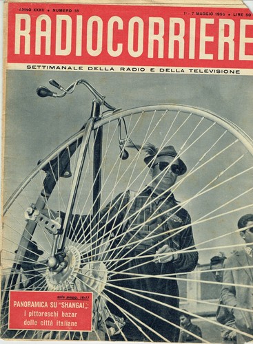 Radio corriere 1955 porta - radio, 1955/18=porta