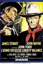 Poster Manifesto Locandina Cinema Western Stampa Vintage Film John Wayne