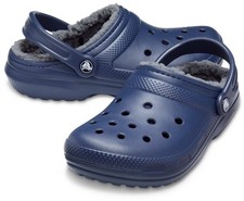 Crocs Clogs Cayman Classic lined 459 blu sandalo ciabatta caldo 203591 459