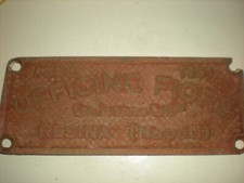 Targa officina fiore - fs,