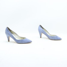 BUFFALO Decolletè Usate Numero EU 36 (Cod.CS1909) in Camoscio Azzurre