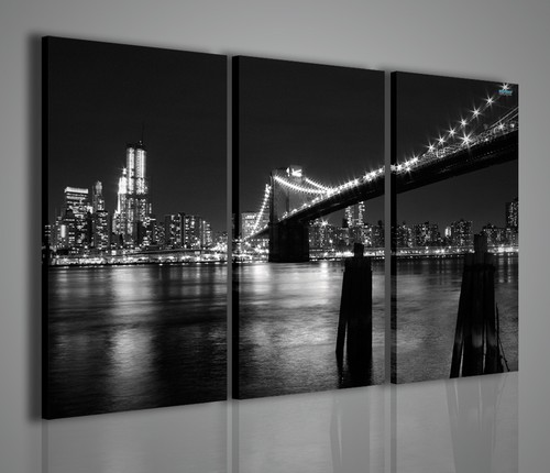 Quadri moderni new york black - new,