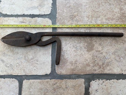 Vintage blacksmiths shears - vintage,