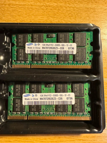 Kit ram samsung 2gb - samsung, (2x1gb)