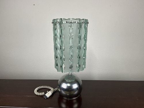 Lampada vetro molato fontana - vetro,