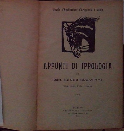 Bravetti appunti ippologia - bravetti,