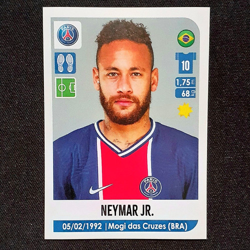 Panini football neymar - panini, jr