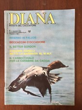 Diana rivista del cacciatore Marzo 1978 Inverno in palude Setter Gordon