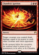 MTG CHANDRA's IGNITION PLAYED - SCINTILLA DI CHANDRA - ORI - MAGIC