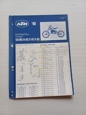 KTM 125 MX.D - XC.E - XC.E-GS