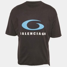 T-shirt Balenciaga nera con