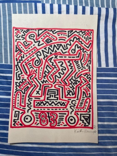 Keith haring pittura - pittura, su