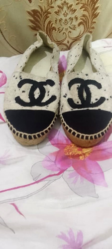 Chanel espadrillas tweed - cc,