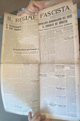 Giornale regime fascista - il,