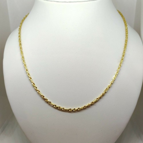 Collana oro catena - collana, 18