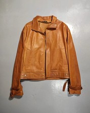 Yves Saint Laurent Rive Gauche – Vintage Leather Jacket – Light Brown