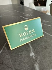 Rolex Pearlmaster Nameplate Original