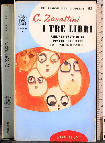 Tre libri zavattini - i, libri.