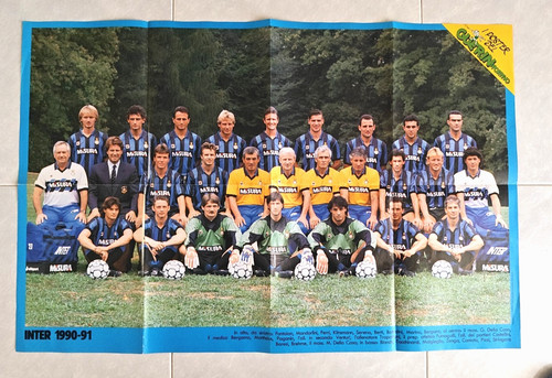 Poster inter stagione 91 - stagione,