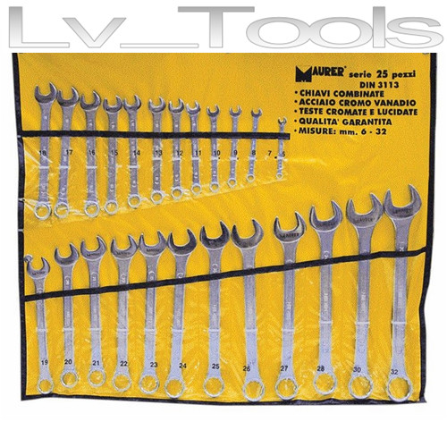 Set serie chiavi combinate - set,