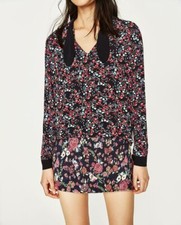 Zara Trafaluc Floral Long