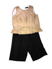 ALVIERO MARTINI 2PZ  T SHIRT AND SHORTS  SIZE I 40-42