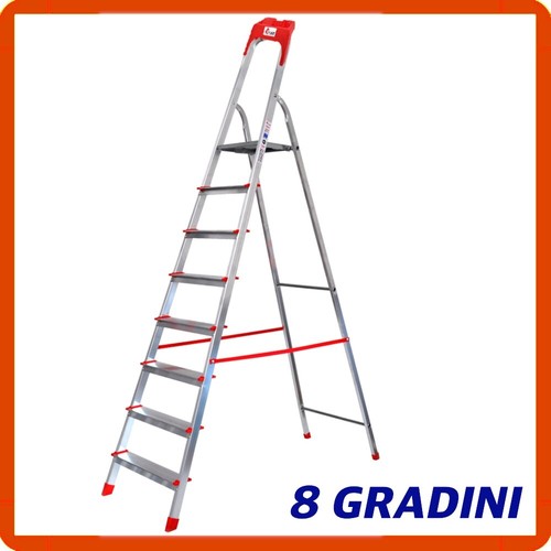 Scala alluminio gradini - scala,