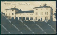 Como Rovello Porro Villa Porro Foto PIEGHINA cartolina QT4926