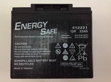 Batteria avviamento elettrico trattorino tagliaerba rasaerba 12V 22Ah 57970034