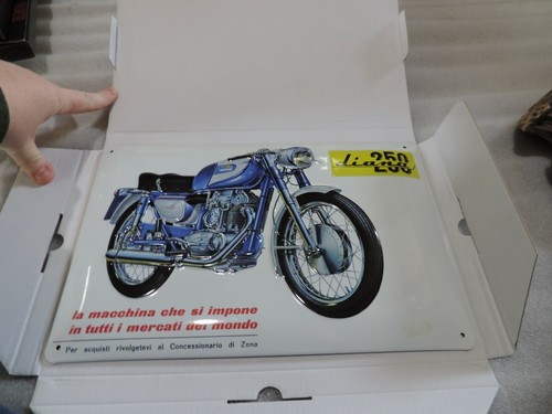 Insegna metallo ducati - insegna, diana